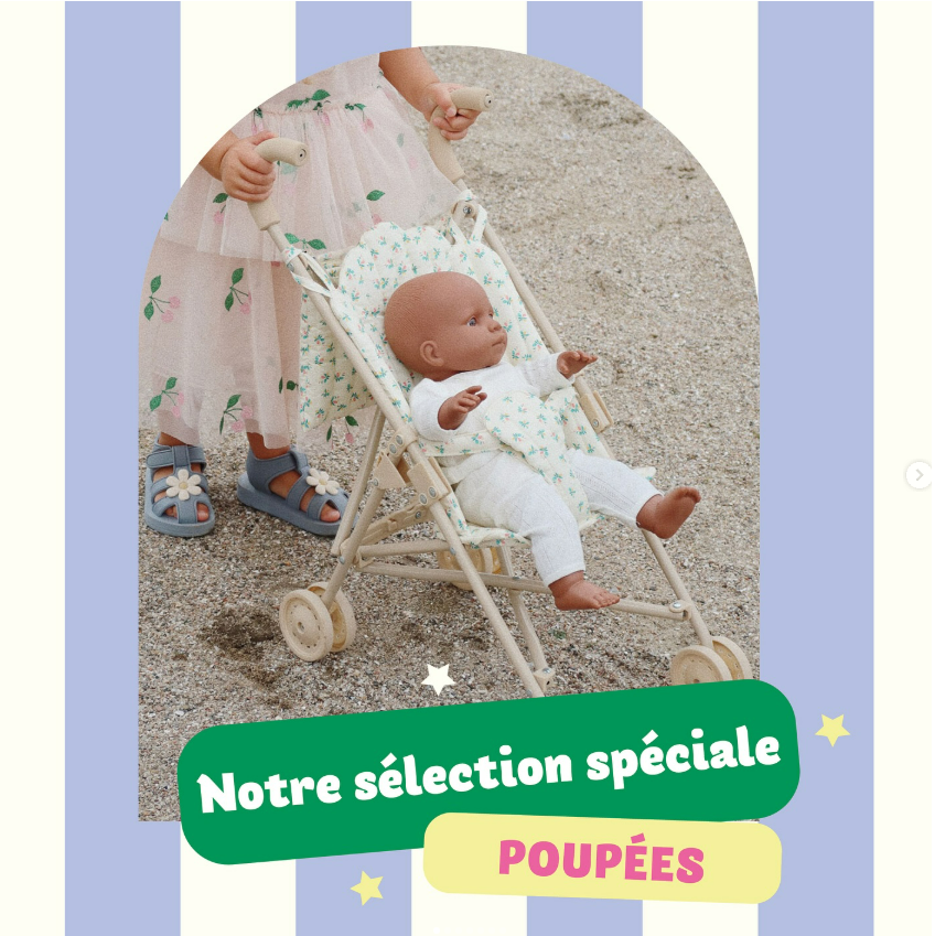 Parce qu’on sait qu’une poupée, ce n’est pas juste une figurine, c’est une amie de toujours, une partenaire de jeux et parfois même une conseillère en mode ! 🧸✨ Et pour qu’elles soient toujours à la pointe de la tendance, on a tout ce qu’il faut : vêtements stylés, accessoires mignons et même des petits meubles pour leur créer un vrai petit univers. Après tout, si elles sont bien équipées, c’est tout le monde qui en profite ! 😉💕

#armoiredebebe #poupée #kids #jouetimitation #jouetenfant